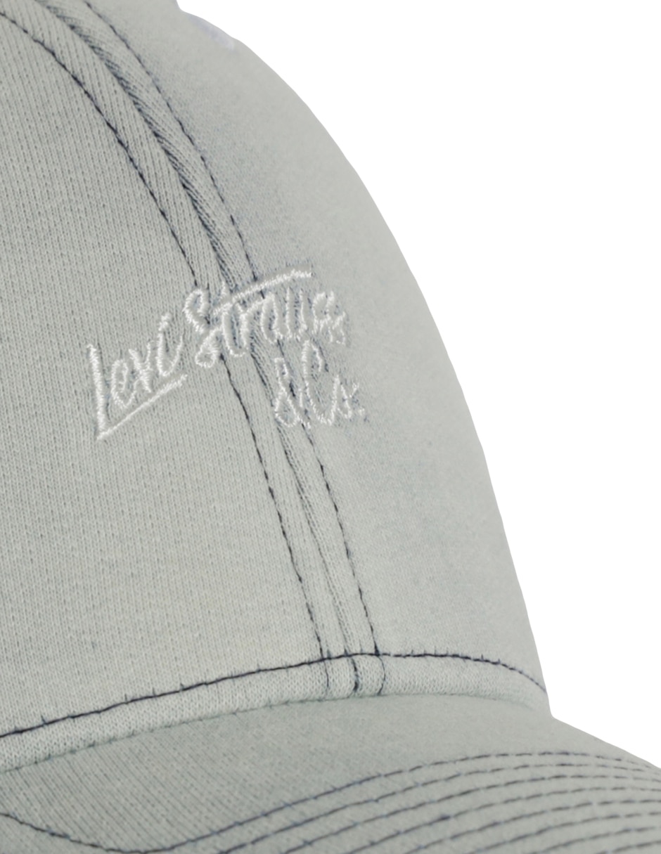 Gorra visera curva correa ajustable casual Levi's para mujer