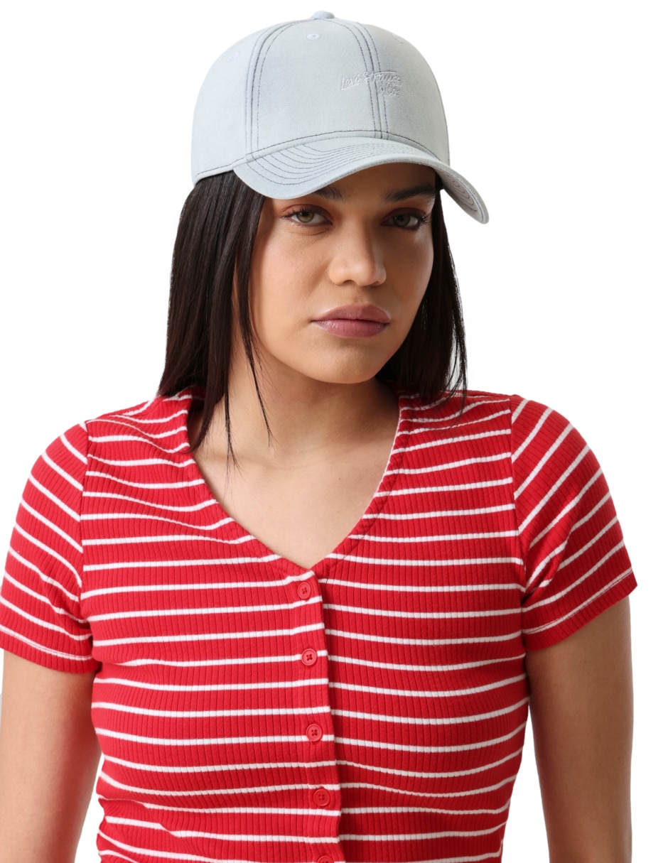 Gorra visera curva correa ajustable casual para mujer Gorra visera curva correa ajustable casual para mujer