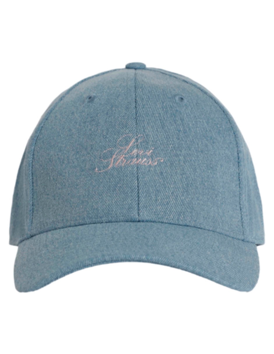 Gorra visera curva correa ajustable casual para mujer 1