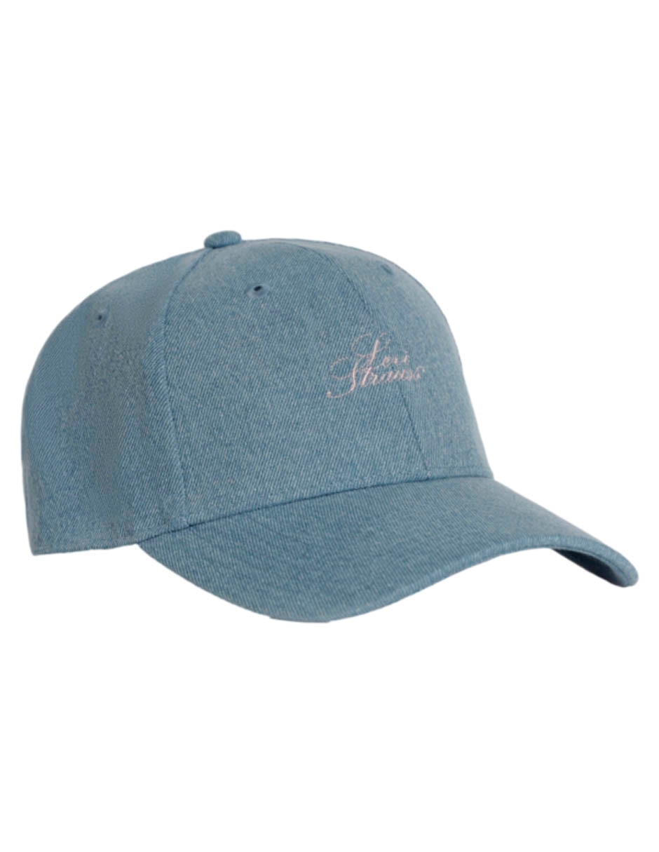 Gorra visera curva correa ajustable casual para mujer 4