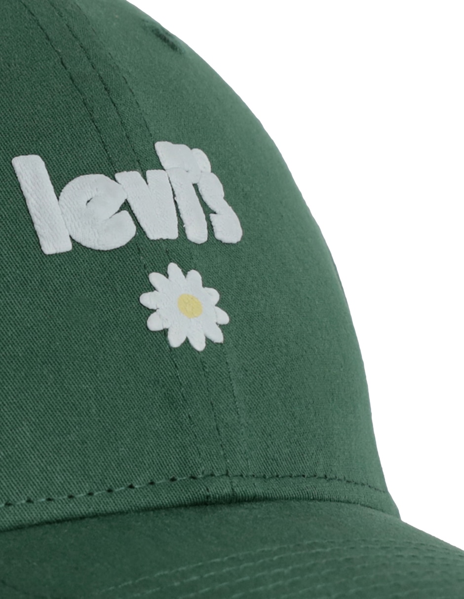 Gorra visera curva correa ajustable para béisbol para mujer 3