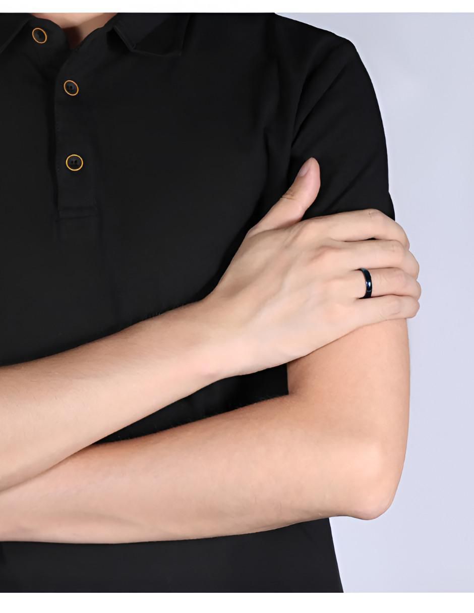 Anillo circular brillante 2