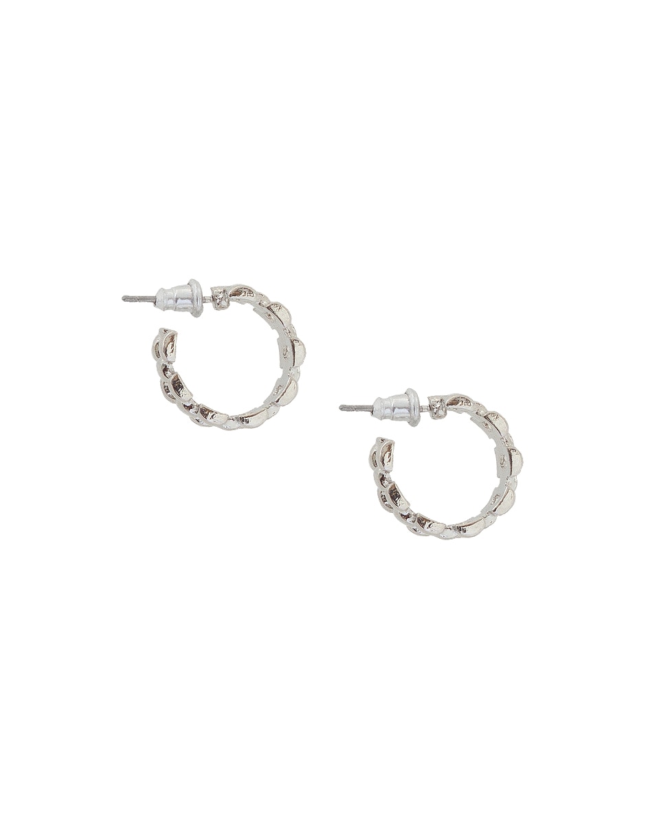 Aretes circulares con acabado lustre 2