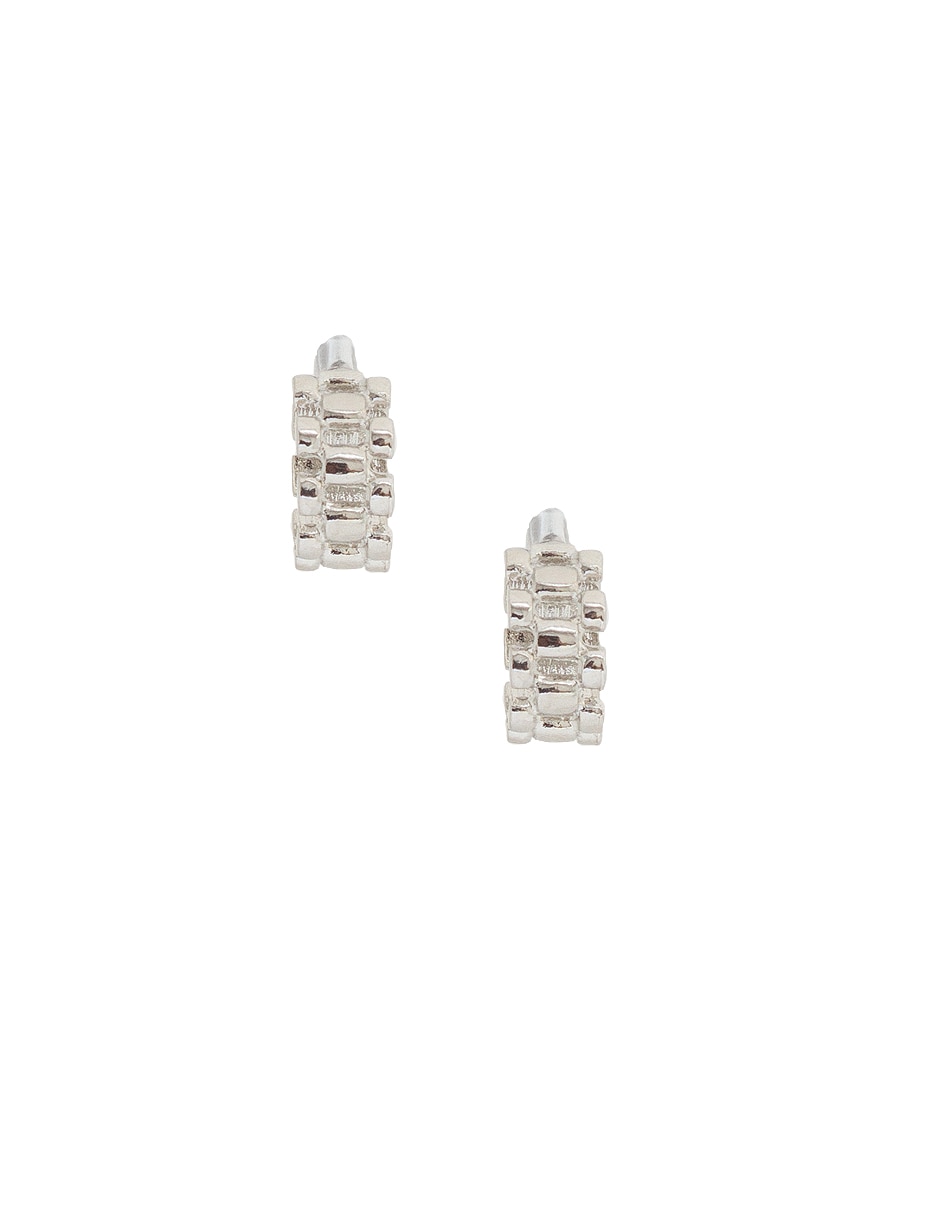 Aretes circulares con acabado lustre 3