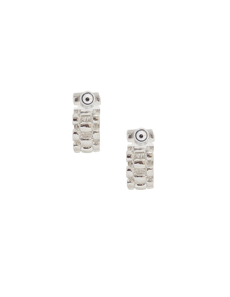 Aretes circulares con acabado lustre 4