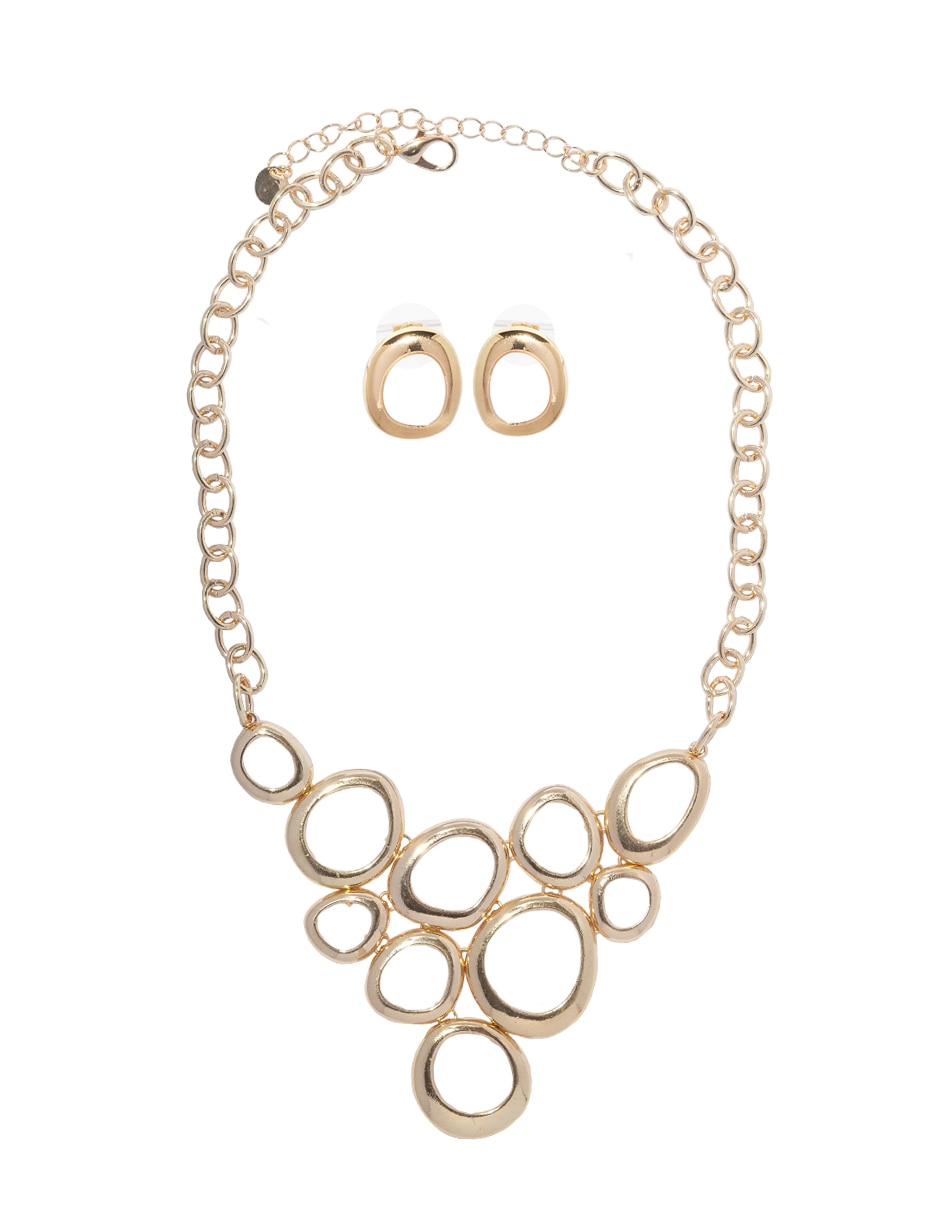Aretes y collar 1