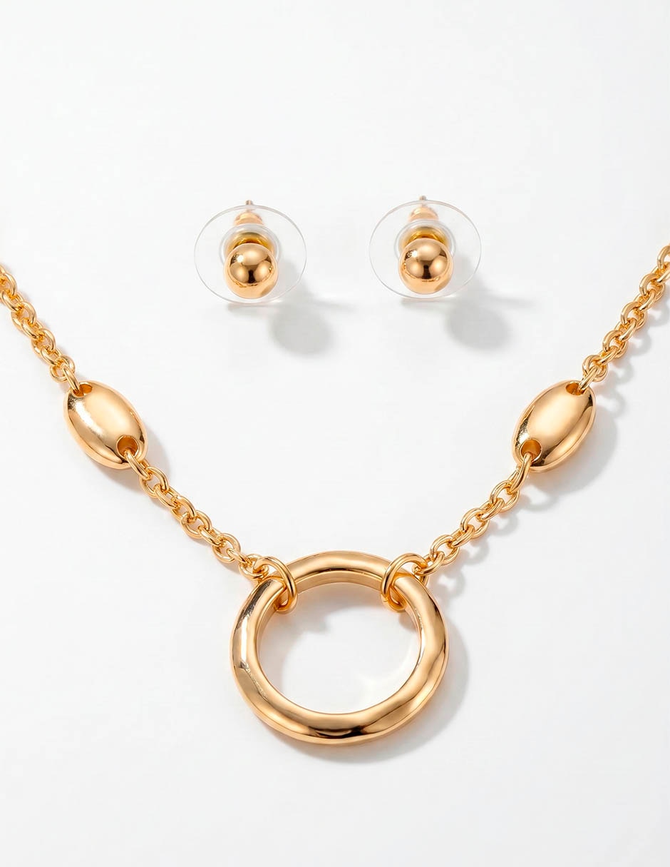 Aretes y collar 1