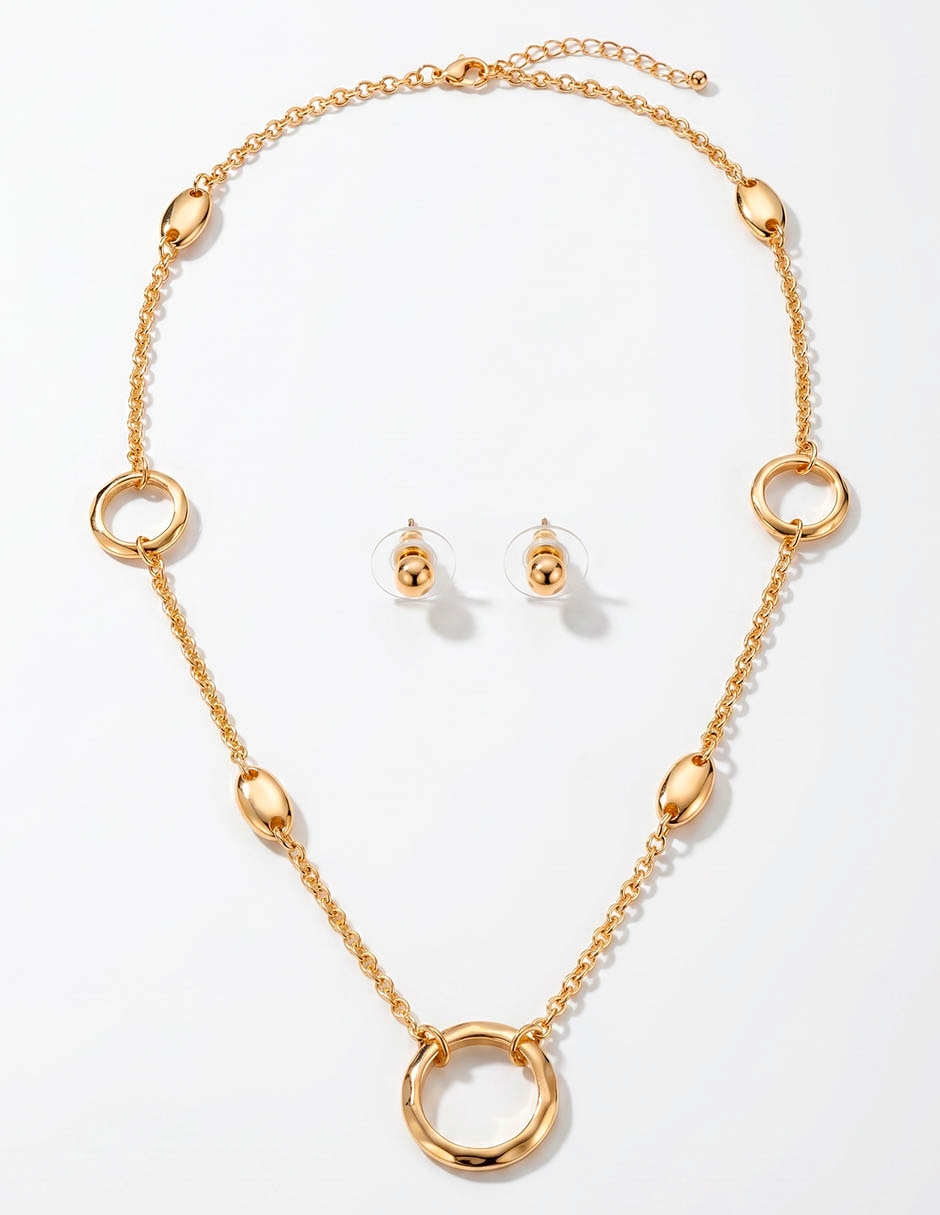 Aretes y collar 2