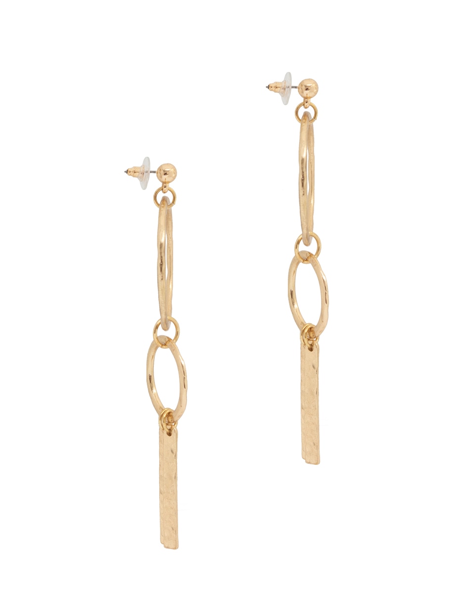 Aretes circulares con acabado lustre 2