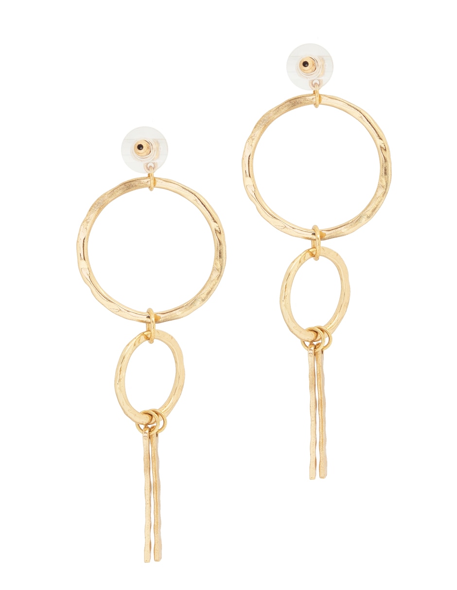 Aretes circulares con acabado lustre 3