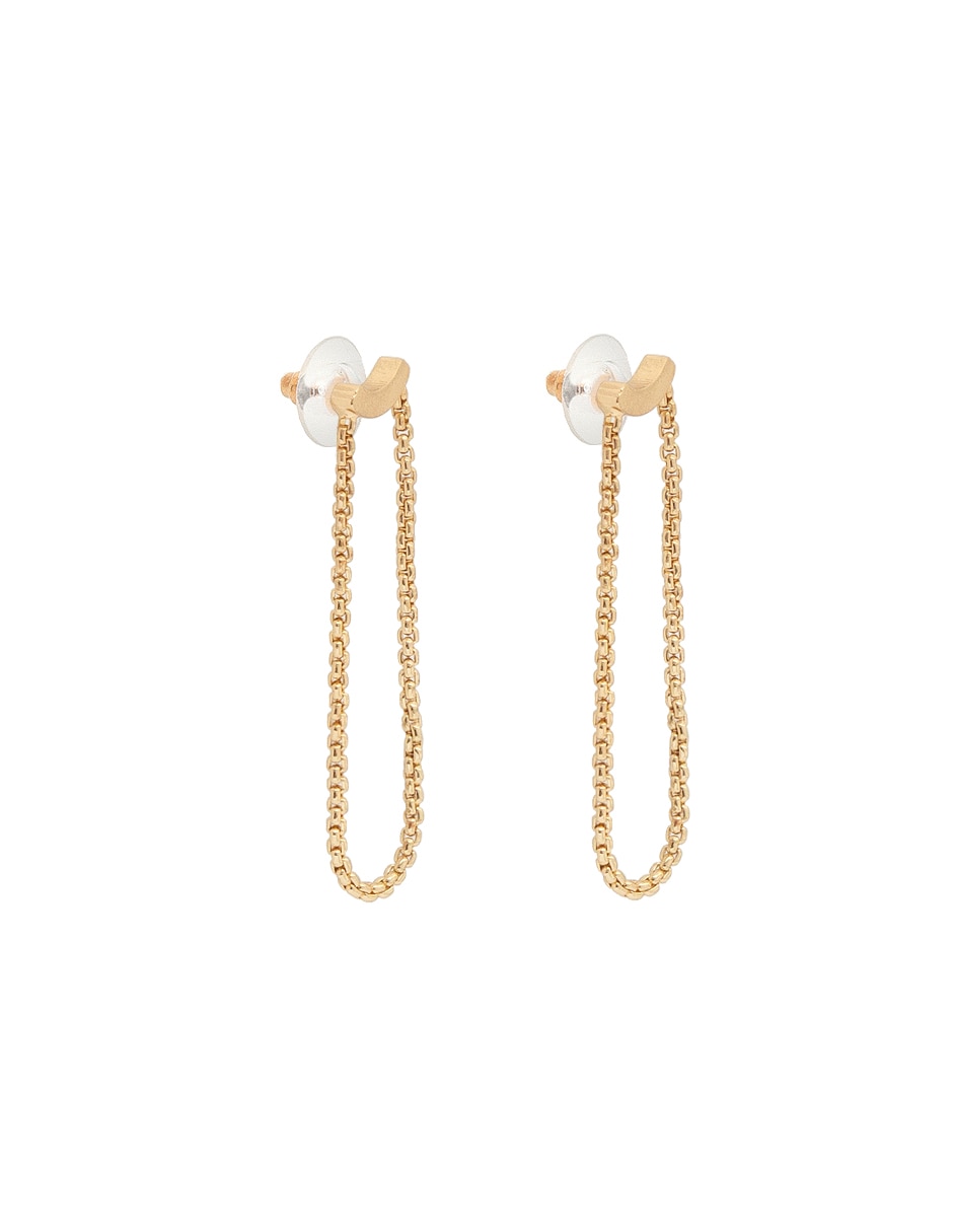 Aretes con acabado brillante 2