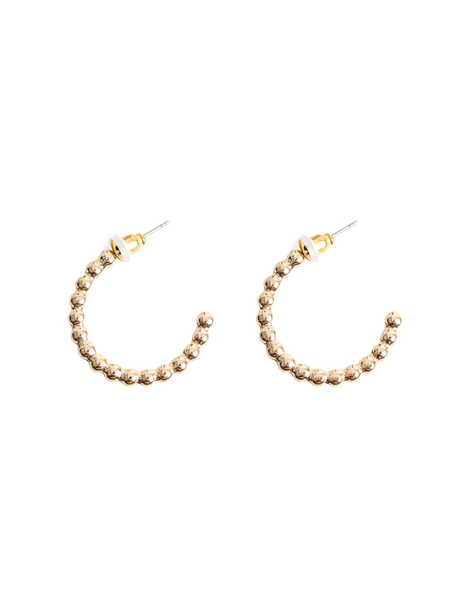 Set de aretes con acabado lustre perla 3