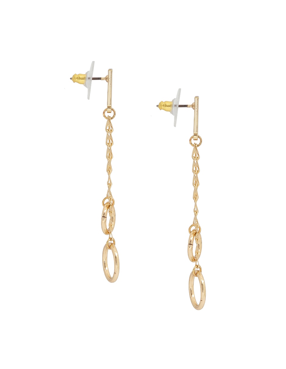 Aretes circulares con acabado lustre 2