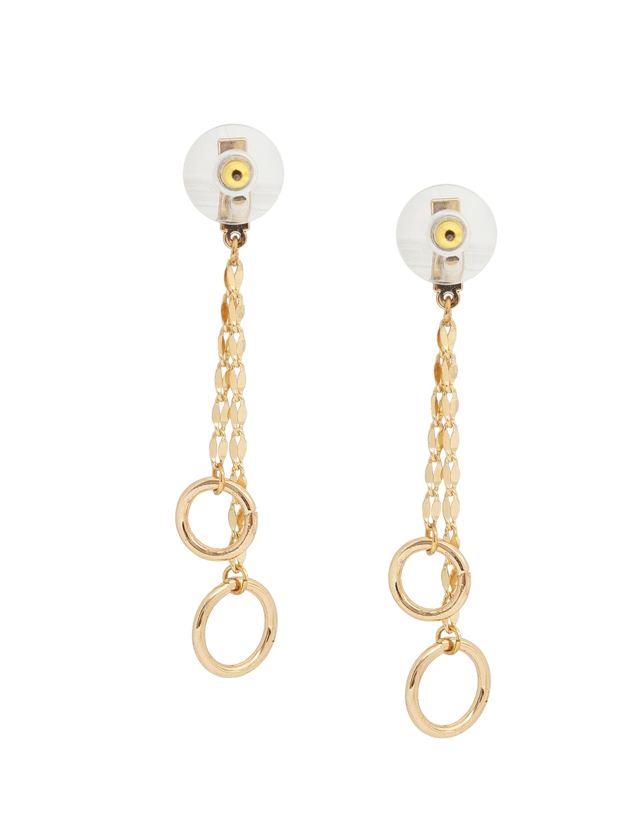 Aretes circulares con acabado lustre 3