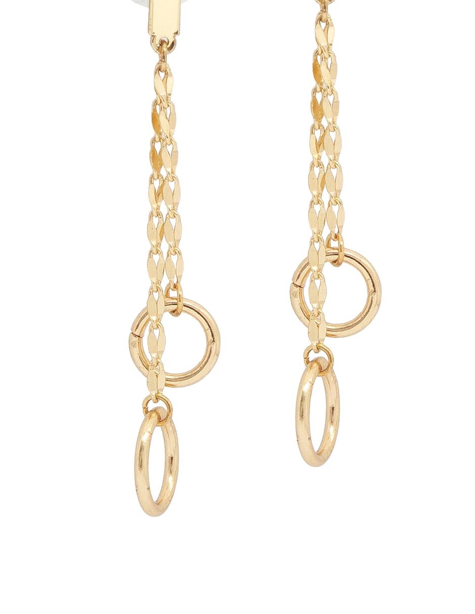 Aretes circulares con acabado lustre 4