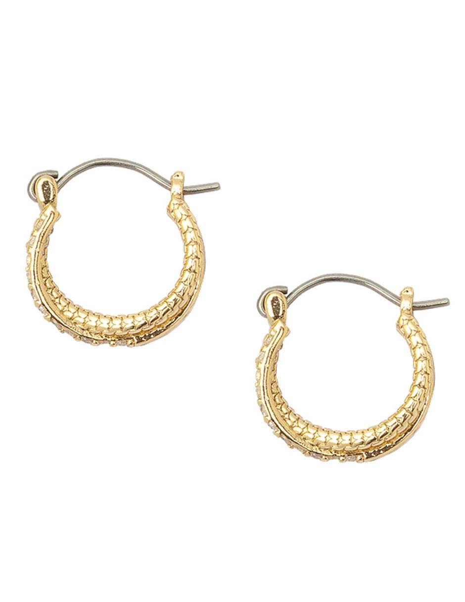 Aretes circulares con acabado brillante Aretes circulares con acabado brillante