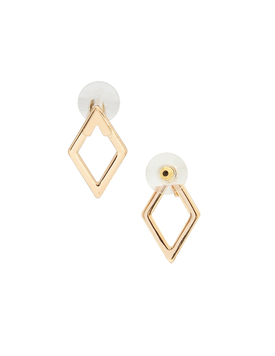 Aretes de rombo con acabado lustre 4