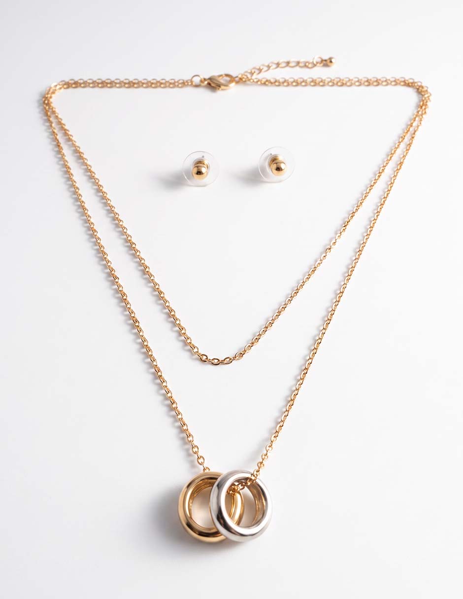 Aretes y collar 2