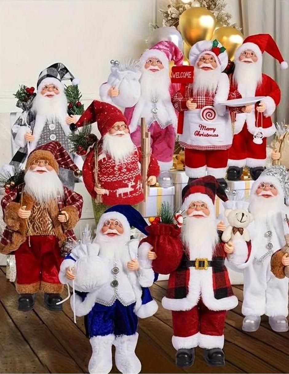 Figura decorativa de santa claus 5