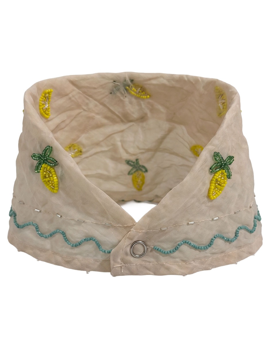 Mascada con estampado floral para mujer 4