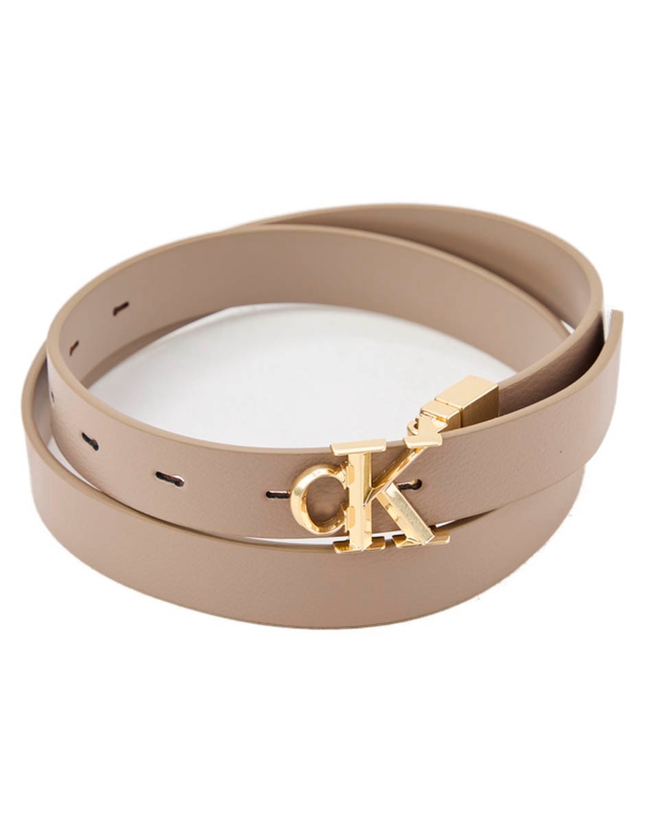 Cinturón Calvin Klein de piel para mujer Cinturón Calvin Klein de piel para mujer