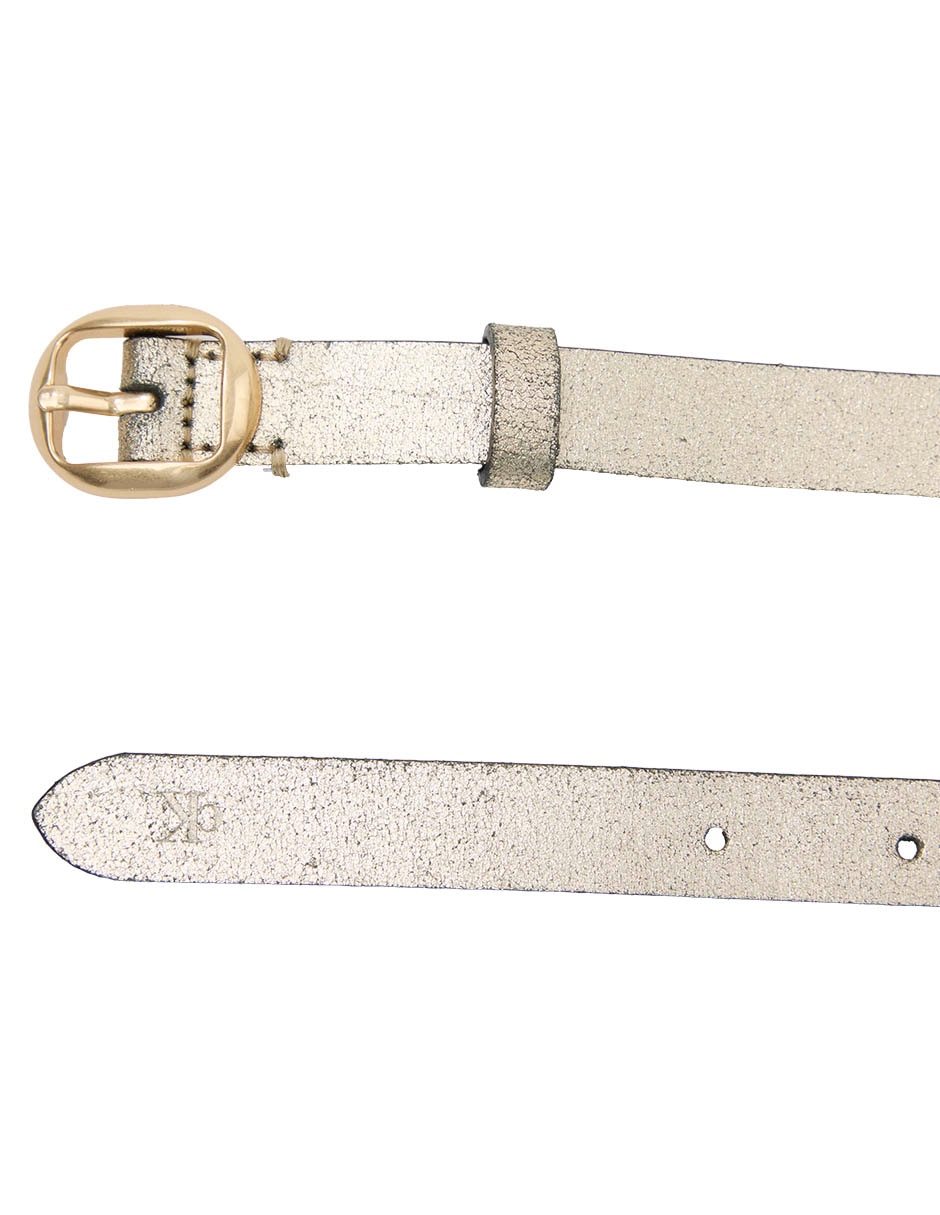 Cinturón Calvin Klein de piel para mujer