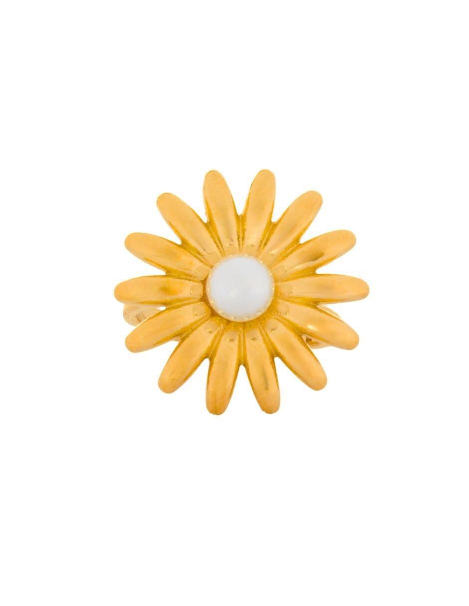 Anillo de flor brillante