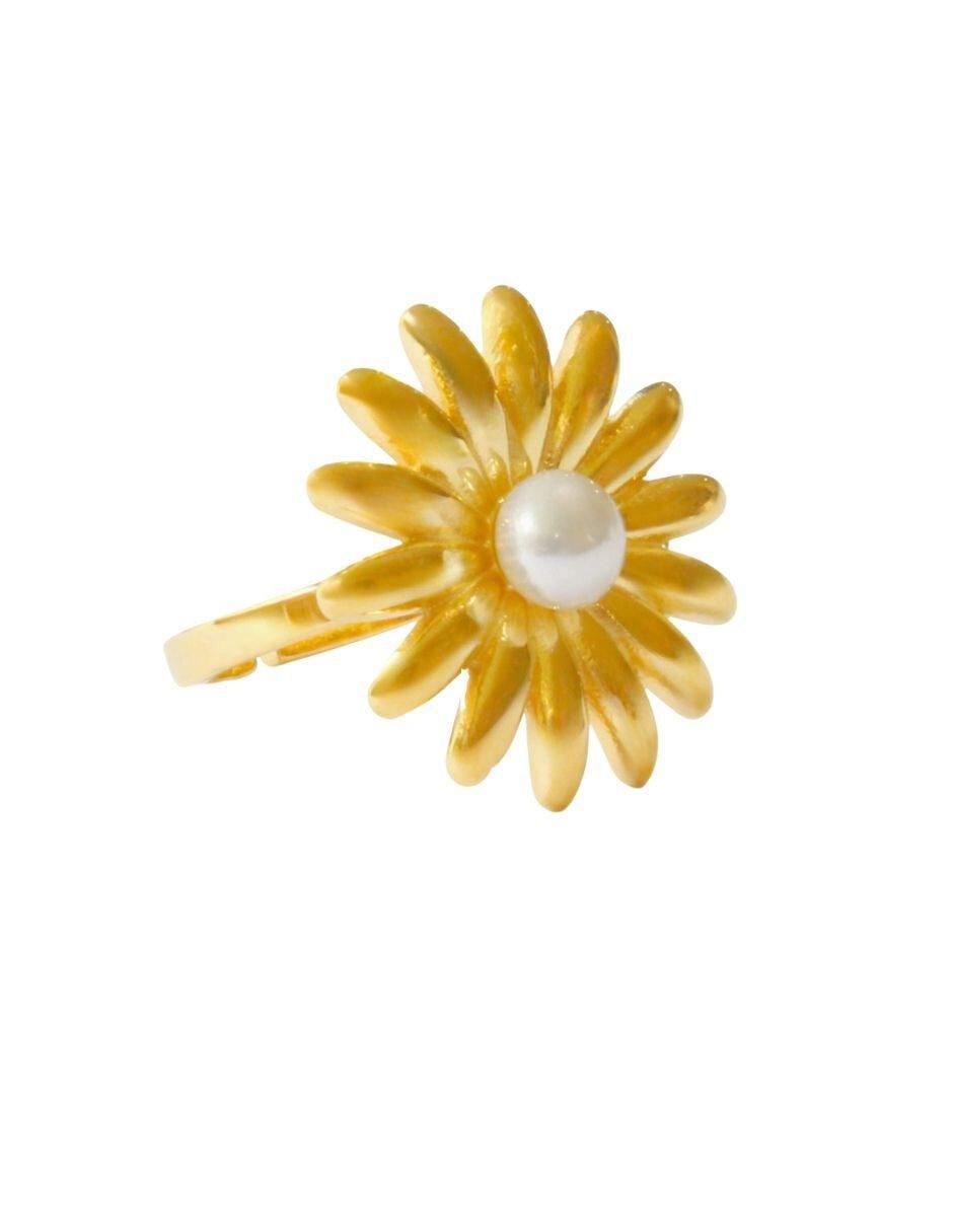 Anillo de flor brillante