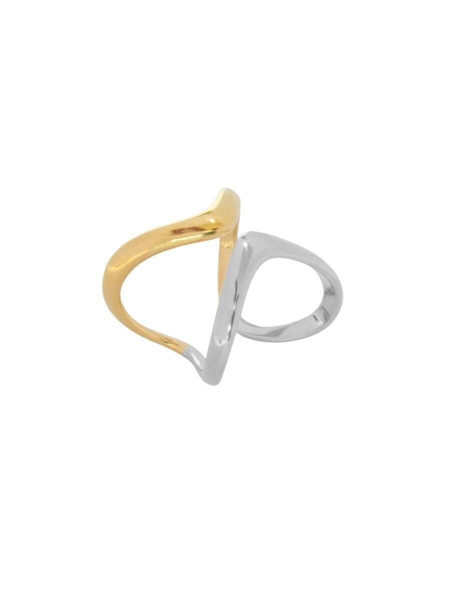 Anillo de mariposa brillante