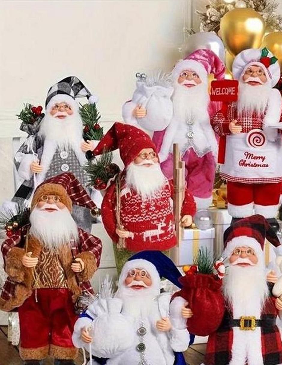 Figura decorativa de santa claus 2