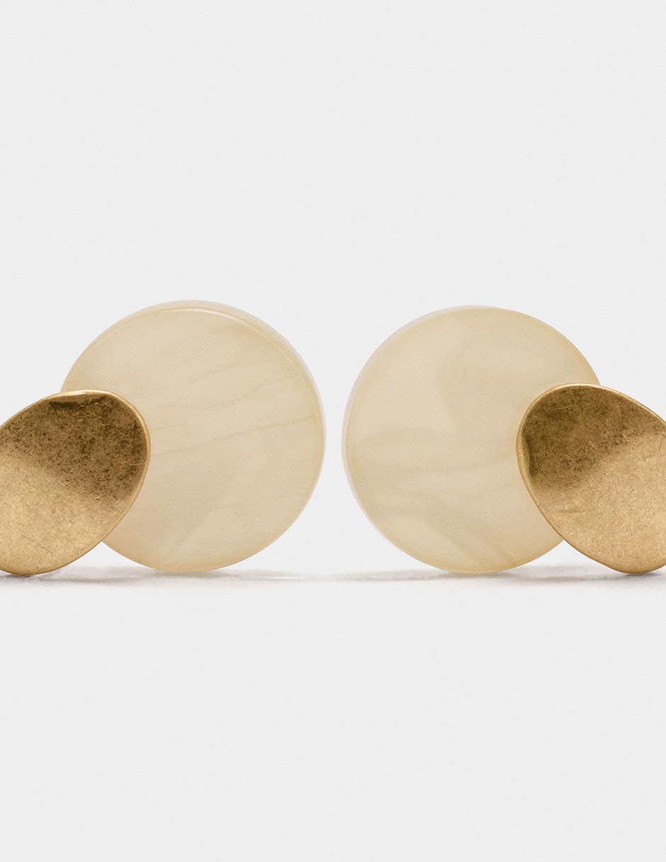 Aretes Parfois Golden Basics Extra