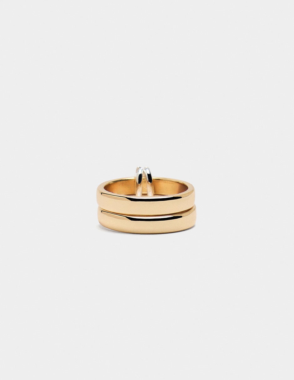 Anillo circular pulido
