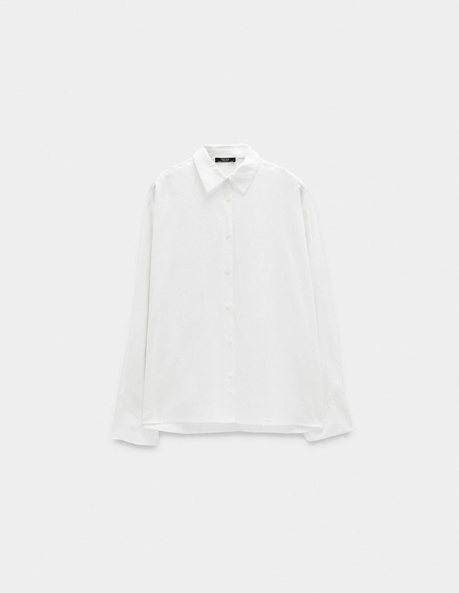 Camisa Parfois manga larga para mujer