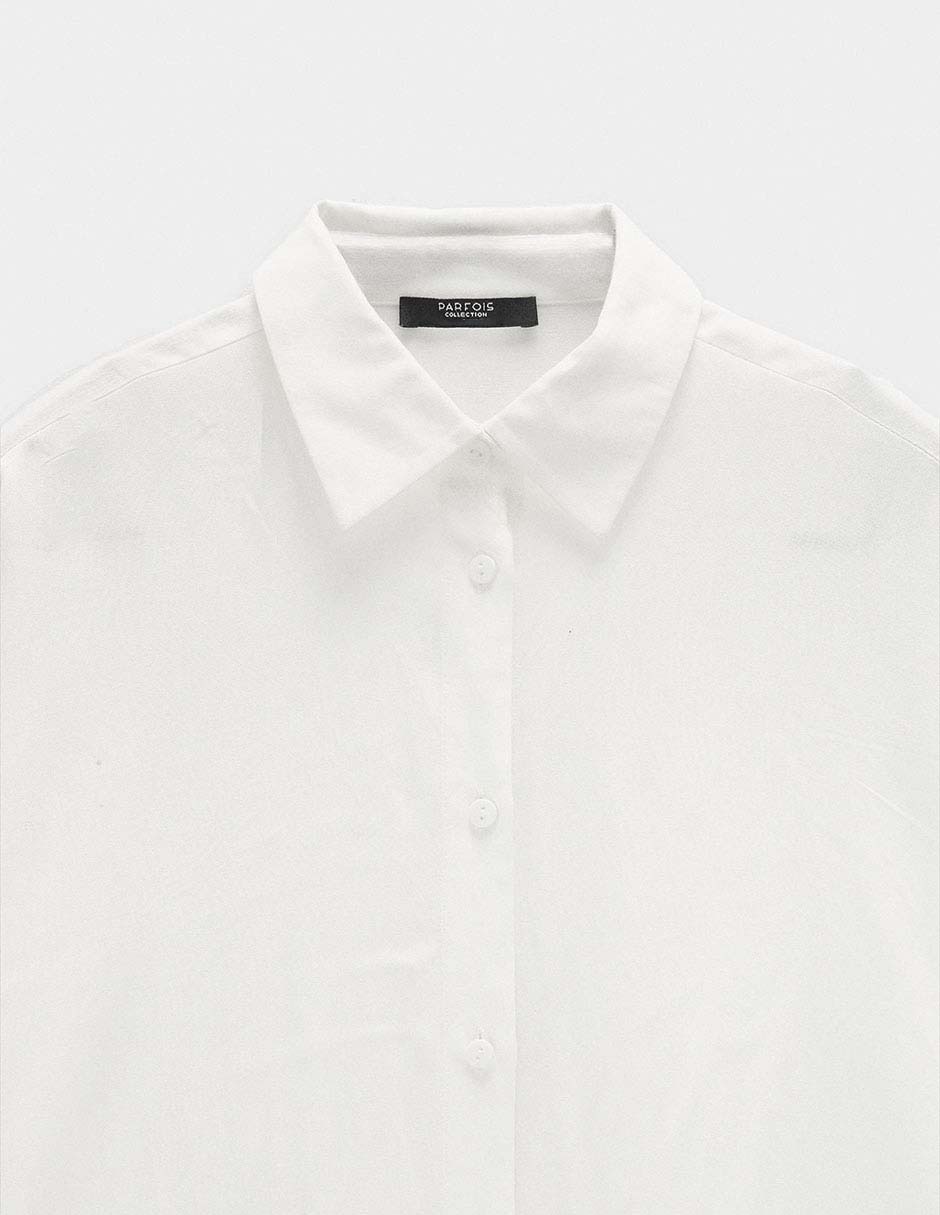Camisa Parfois manga larga para mujer