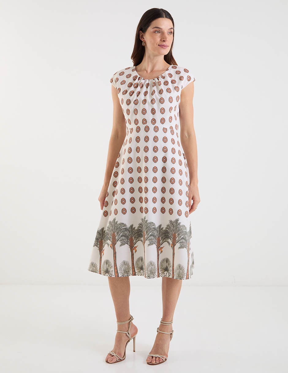 Vestido midi casual para mujer 1