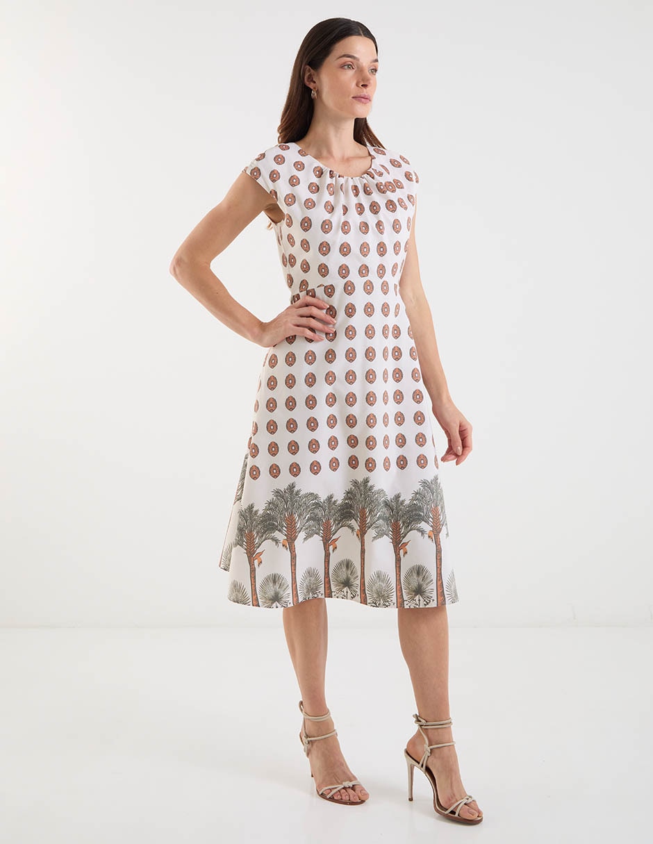 Vestido midi casual para mujer 8