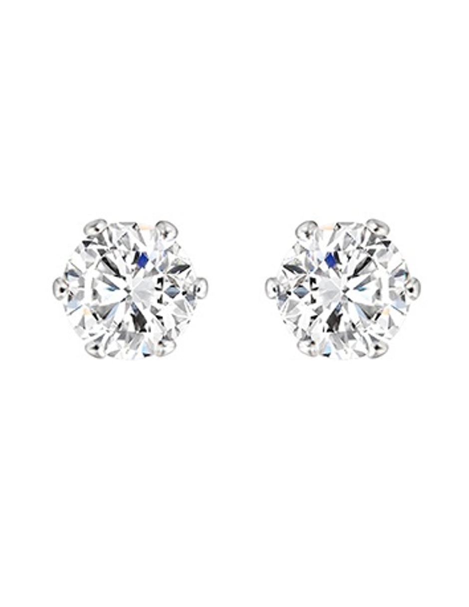 Aretes y collar de corazón cristal 3