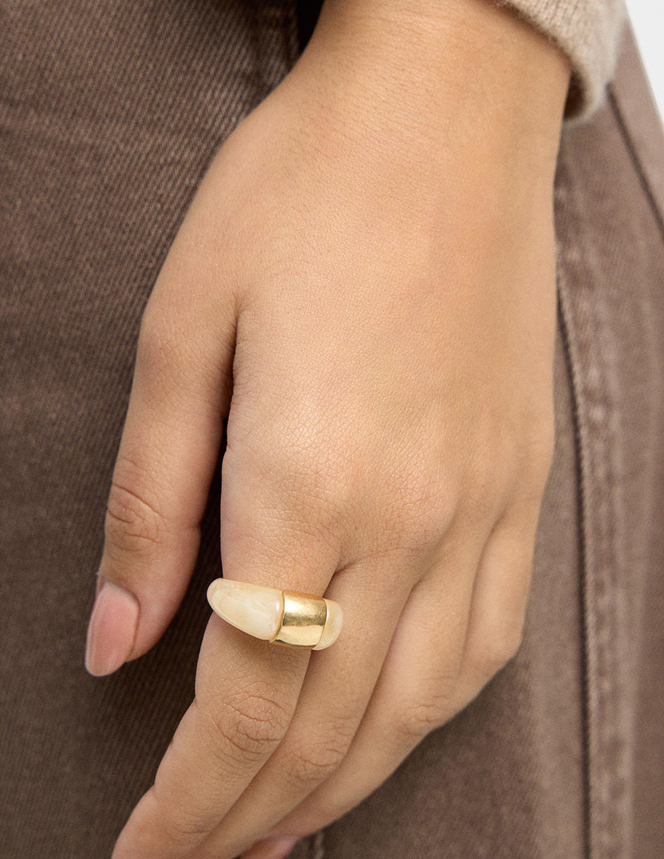 Anillo Golden Basics 2