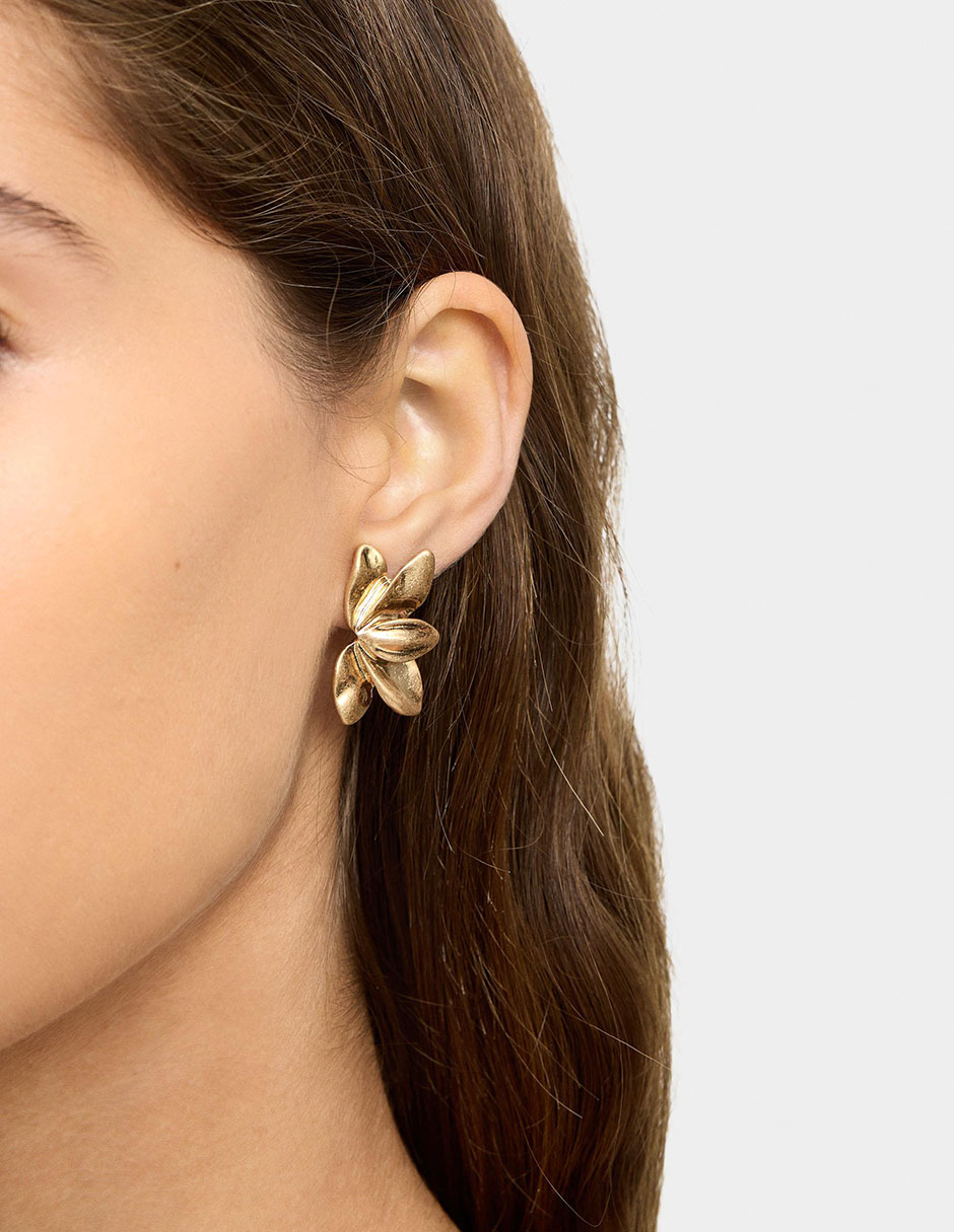 Aretes con acabado brillante 2