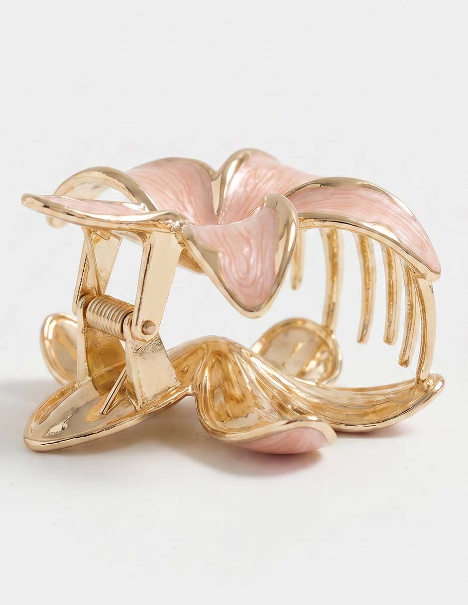 Pinza para el cabello de metal Map para mujer