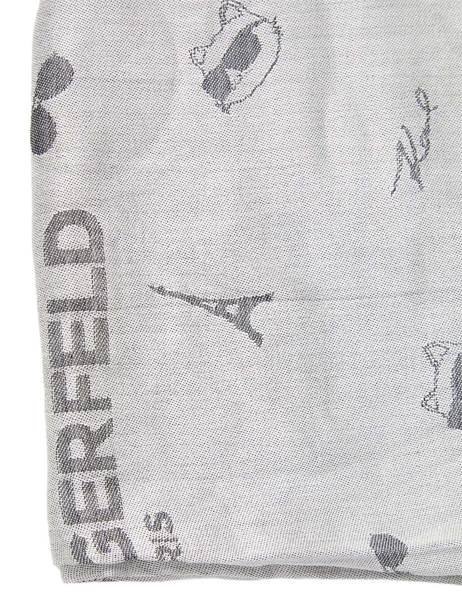 Pashmina "con estampado" liso "de" viscosa "para mujer" 5