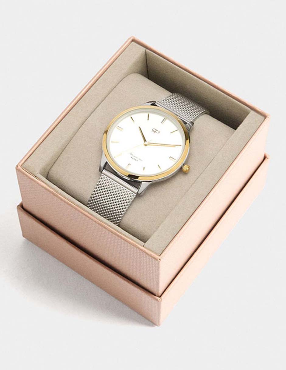 Reloj Parfois Gold Tray para mujer 242977