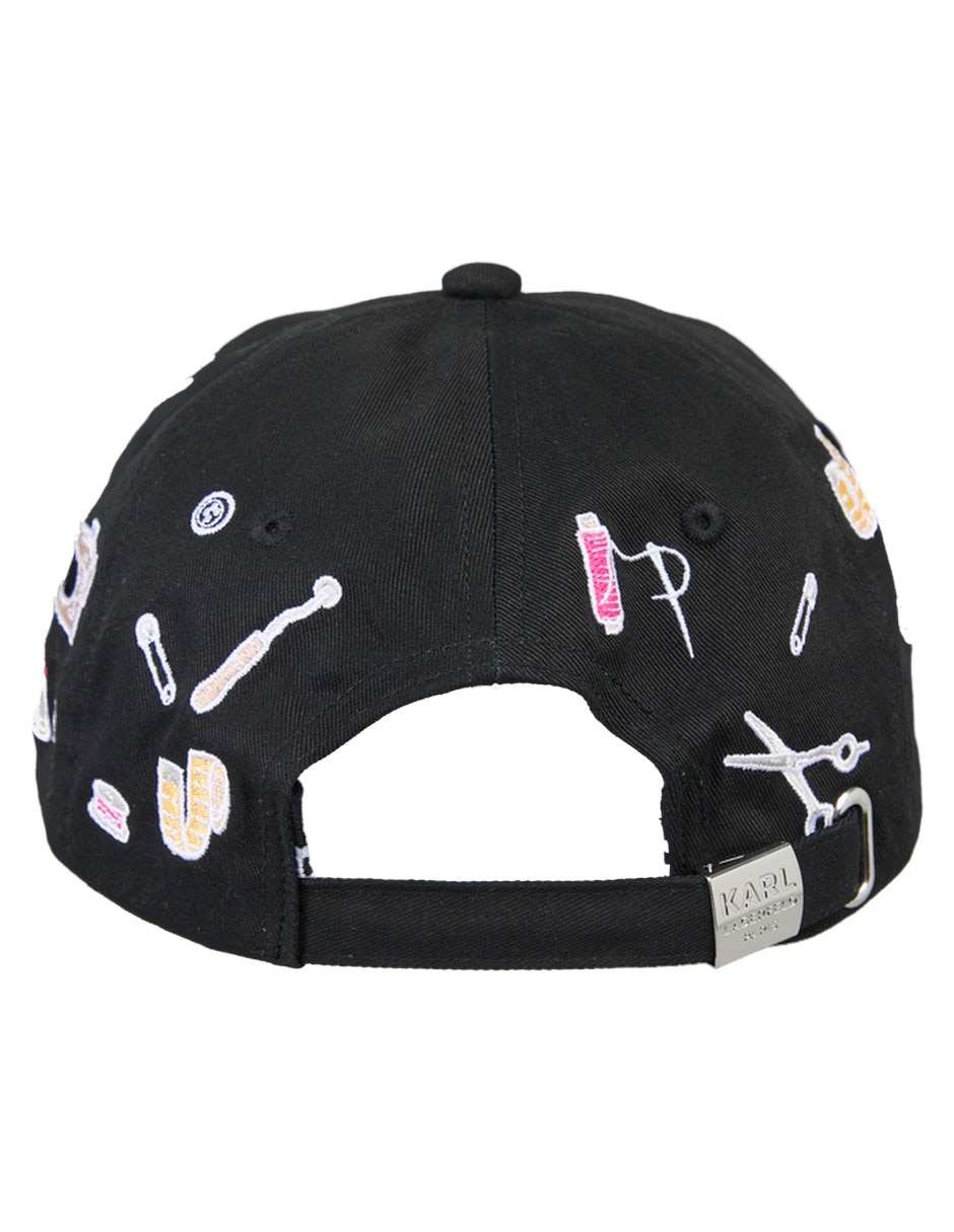 Gorra visera curva hebilla casual para mujer 2