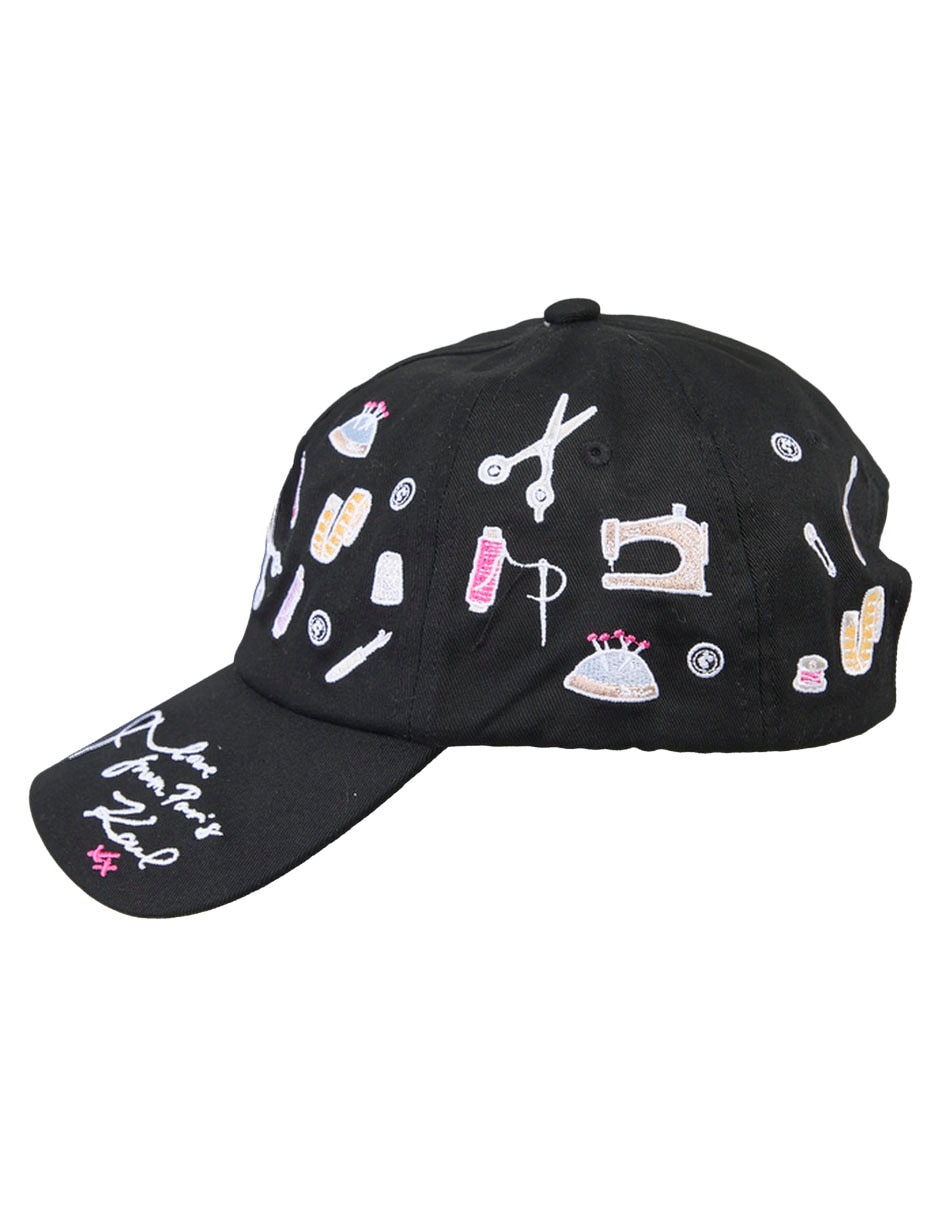Gorra visera curva hebilla casual para mujer 3
