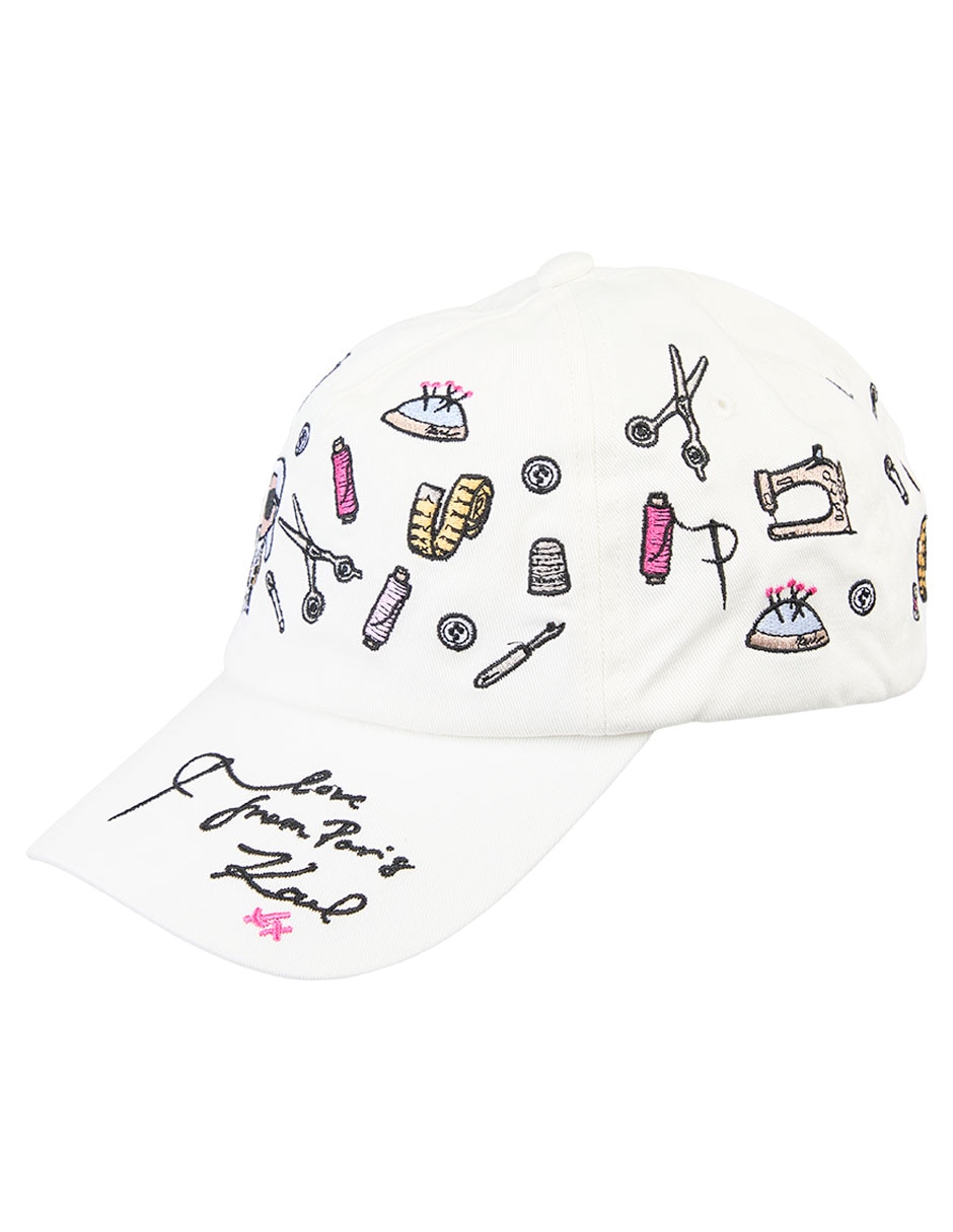 Gorra visera curva hebilla casual para mujer 3