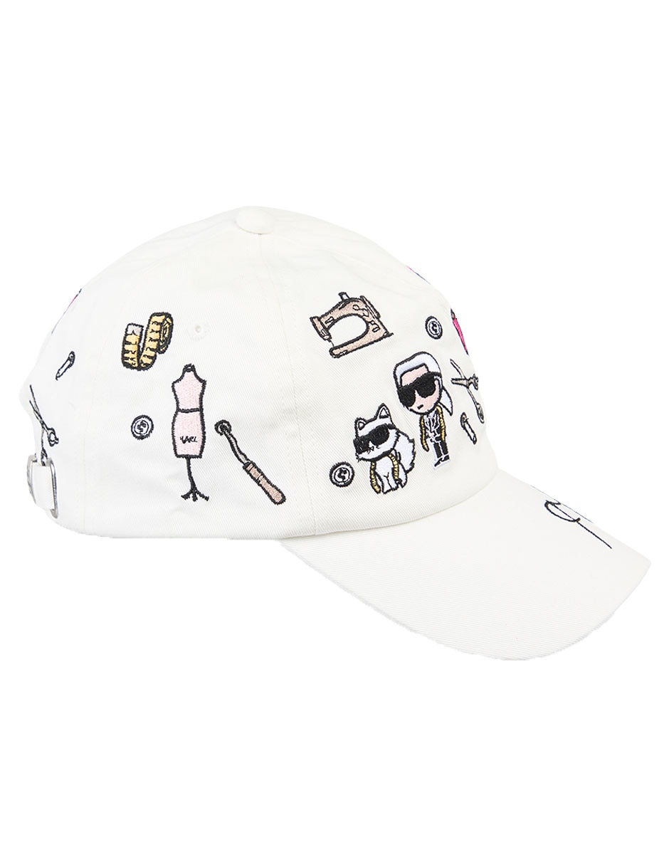 Gorra visera curva hebilla casual para mujer 1