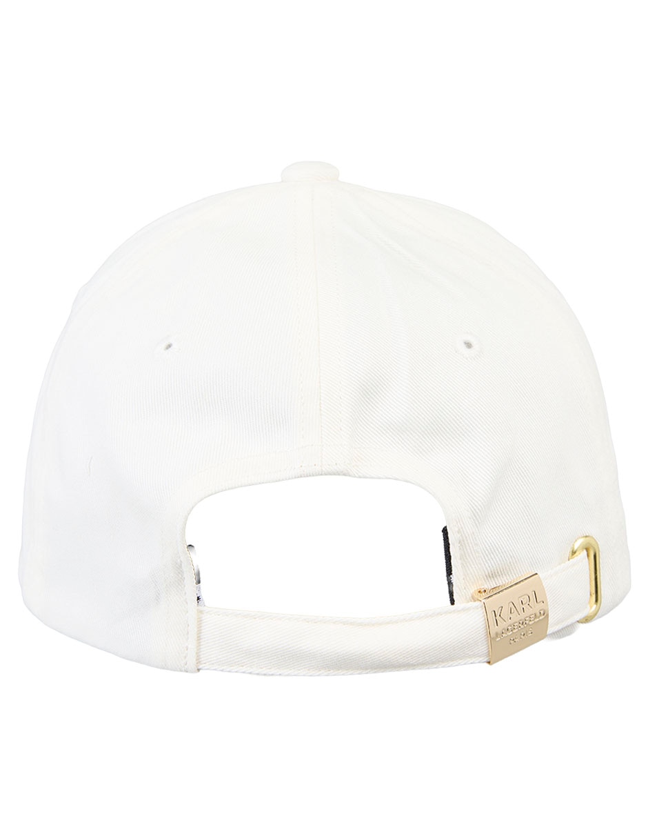 Gorra visera curva hebilla casual para mujer