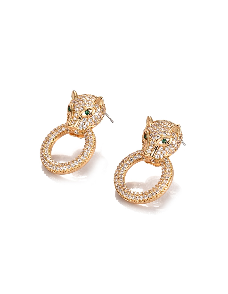 Aretes con acabado brillante 2