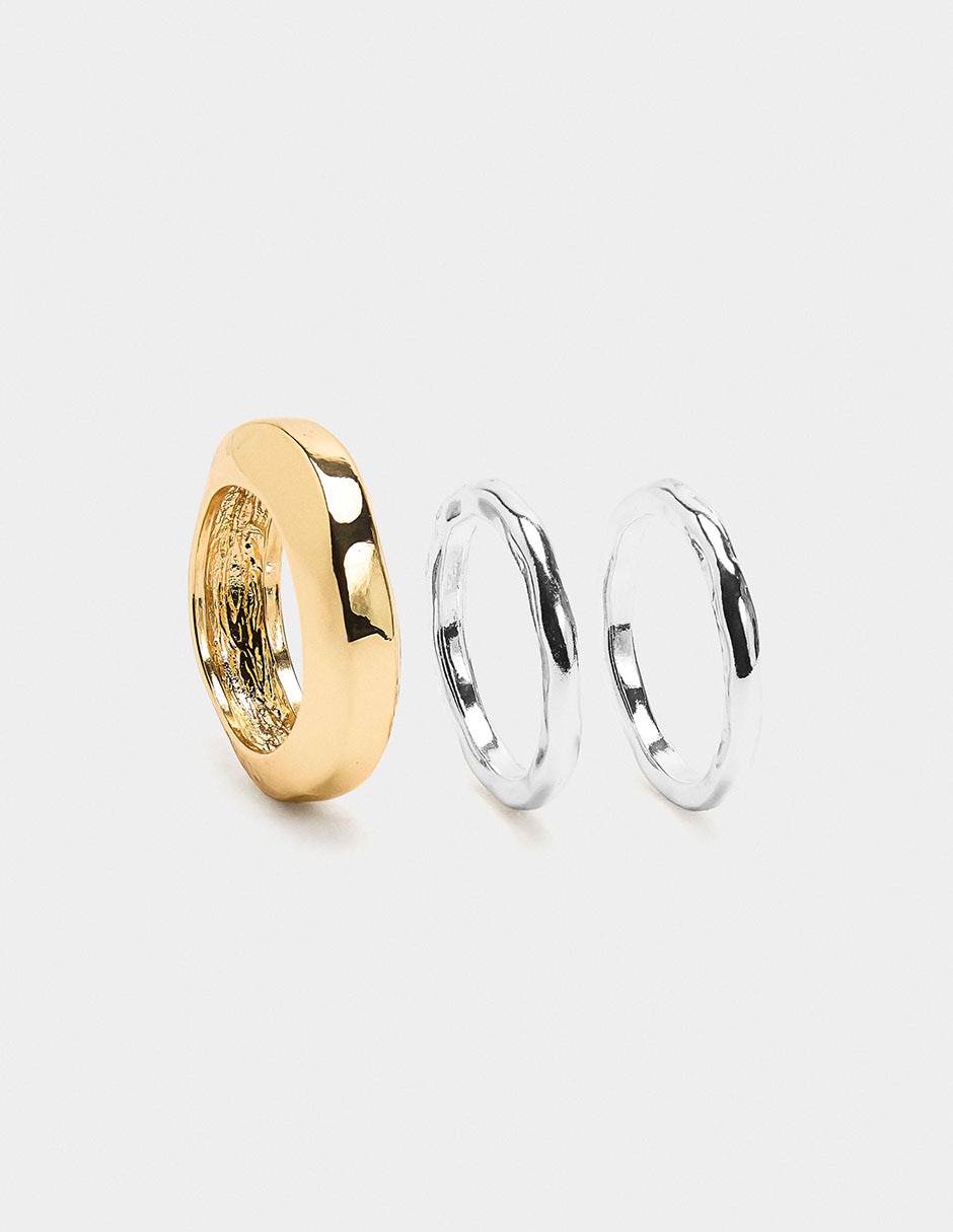 Anillo Silver Not So Basic 2
