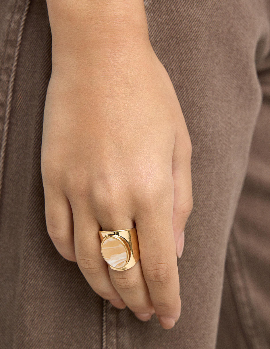 Anillo Golden Basics Extra 4
